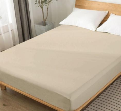 Простыня на резинке "Sailid" SL-21-160 Сатин, 160х200x27