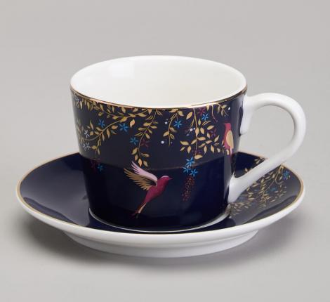 Кофейный набор "GOLDEN BIRDS" 419-133 на 2 персоны, 4 предмета (120 мл)