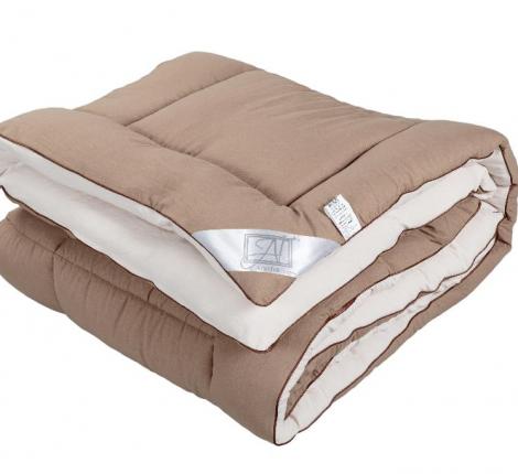 Одеяло всесезонное "FLUFFY DREAM" 140х205, Мокко-Бежевый