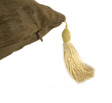 Наволочка декоративная "Sofi de Marko" Эстер (бежевая) Жаккард, 45х45