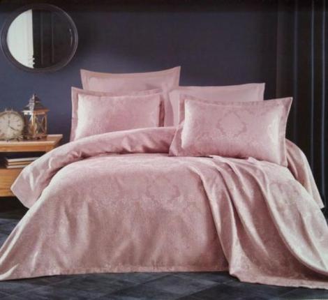 Покрывало жаккардовое EFOR "MONICA" 240х260, пудра