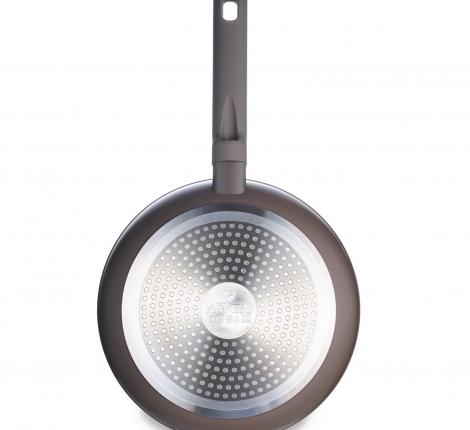 Сковорода "AGNESS" 902-111 с антипригарным покрытием PFLUON MARBLE, диаметр 24 см