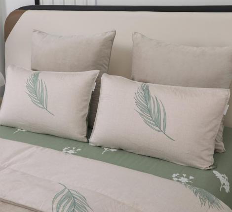 Постельное белье с одеялом "Sofi de Marko" Роберто №13 Велюр/Сатин, Евро