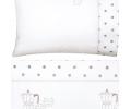 Постельное бельё детское Luxberry "YUMMY" Перкаль, белый/бежевый