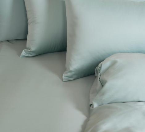 Простыня на резинке "SEA WAVE BRILLIANT GRASS" Тенсел, 180х200х40