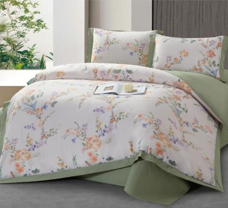 Постельное бельё Madame Plumes "IRIS REVERIE" DG-06 Сатин, Евро