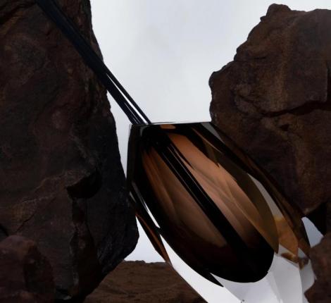 Диффузор ручной работы "LUNARE" ELYSIAN (коричневый), 250 мл