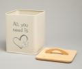 Банка "AGNESS" для хранения корма, 3 л