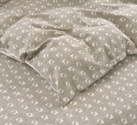 Постельное белье "Sofi de Marko" Пауль (серый) Сатин, Евро