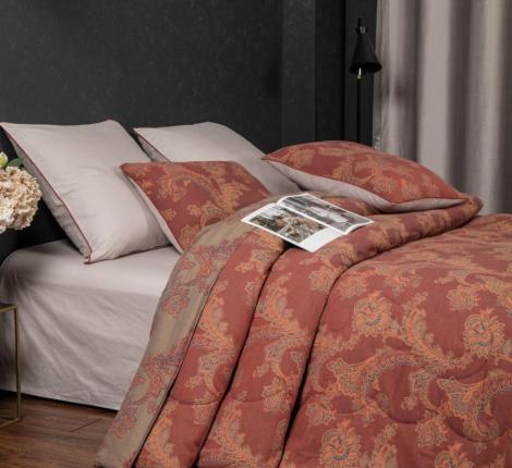 Постельное белье с одеялом "Kazanov.A." Марракеш (марсала жемчуг) Муслин, Семейный