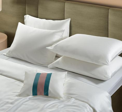 Постельное бельё Sharmes "Bamboo" Семейный, белый