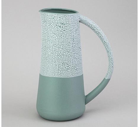 Ваза "ЖЕМЧУЖИНА" 18,2*11,5*25,3 (мятный)