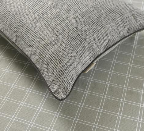 Постельное белье "Sofi de Marko" Акела (серый) Сатин, Семейный