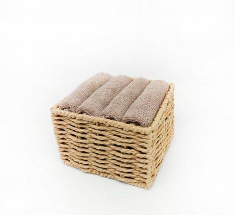 Набор махровых салфеток "Sofi de Marko" Джоди 30х30(4шт), светло-бежевый