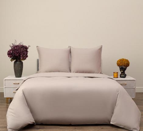 Постельное белье "Siberia" Сэнди (капучино) Ранфорс, 1,5 спальный (70х70)