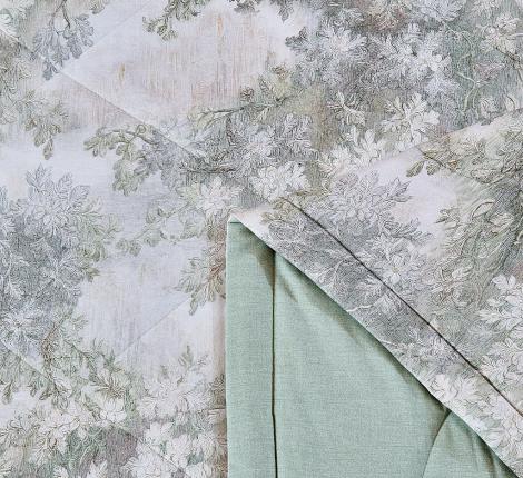 Постельное белье с одеялом "Asabella" 2291-OMP Фланель, Евро