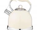 Чайник со свистком "ТЮДОР", 3,0 л (молочный)
