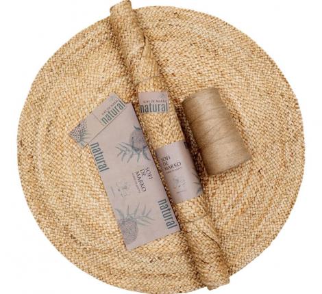 Коврик круглый "Sofi de Marko" Jute №2, диаметр 100 см