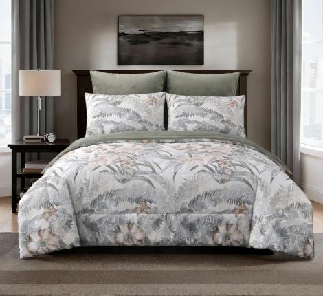 Постельное белье с одеялом "Sofi de Marko" Рикардо №6 Велюр/Сатин, Евро