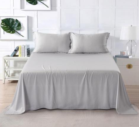 Простыня однотонная "Famille" PTO-8 Тенсел, 240х250