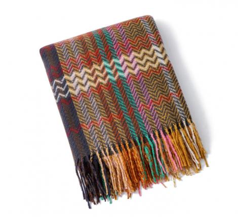 Плед вязаный PA-19, 130х170