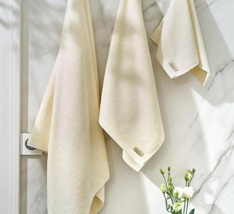 Комплект махровых полотенец "DAILY BATHING" (30x50,50x100,70x140, экрю