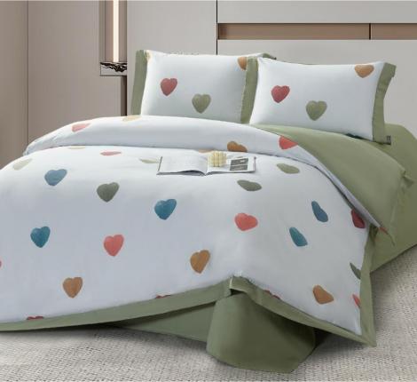 Постельное бельё Madame Plumes "IRIS REVERIE" DG-21 Сатин, Евро