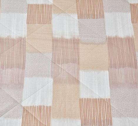 Постельное белье с одеялом "Asabella" 2224-2OSP Сатин, Семейный