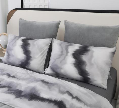 Постельное белье с одеялом "Sofi de Marko" Роберто №20 Велюр/Сатин, Евро