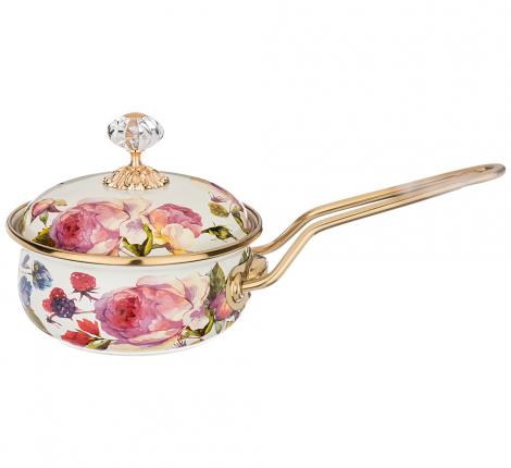 Ковш эмалированный 950-020 "ВИНТАЖ", объём 0,9 л