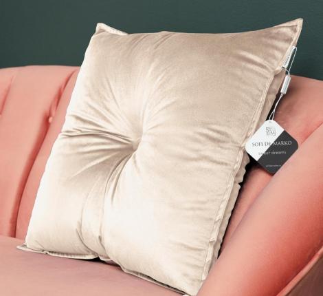 Подушка декоративная "Sofi de Marko" Вивиан (молоко), 55х55