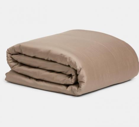 Постельное белье "NUDE PINK ALLURE GRASS" 5818250 Мако-Сатин, Семейный простыня на резинке