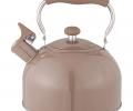 Чайник со свистком "AGNESS", 2,5 л (шоколад)