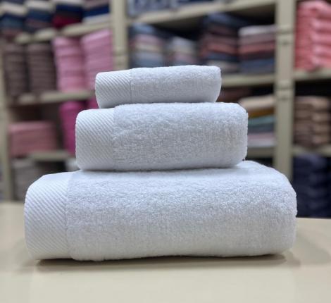 Полотенце микрокоттон AMBIELLA "TATLI" 50x90, белый