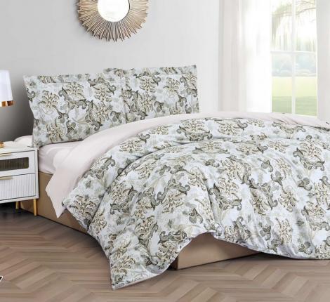 Постельное белье с одеялом EFOR "COTTONI R-7" Поликоттон, Семейный