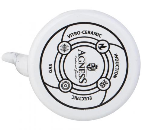 Чайник эмалированный со съёмным фильтром "DANDELION", 1,1 л