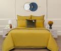 Постельное белье "Sofi de Marko" Саммер (горчичный) Варёный хлопок, 1,5 спальный