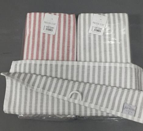 Комплект кухонных полотенец Maison D'or &quot;DIMITRA&quot; 50х70-5шт, красный