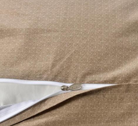 Постельное белье "Sofi de Marko" Атрия (бежевая) Сатин, Семейный