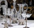 Набор бокалов для вина 6 штук "PLAT STEMWARE" хрусталь, высота 23 см