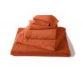 Полотенце махровое "Blanc des Vosges" UNI TERRA COTA (оранжевый), 30х30-2шт.