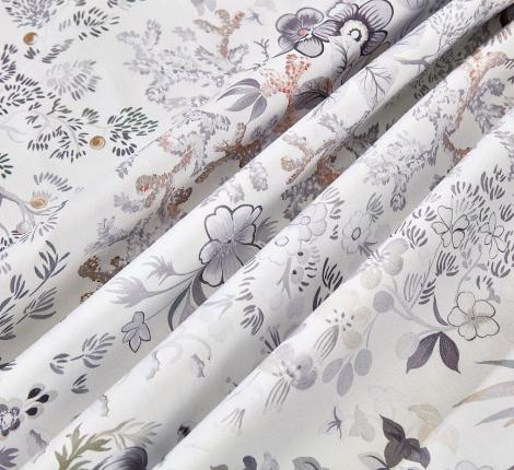 Постельное белье "Asabella" 2255-6 Мако-Сатин, Евро