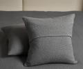 Наволочка Luxberry "MOON BEAN" 47х47, серый/люрекс