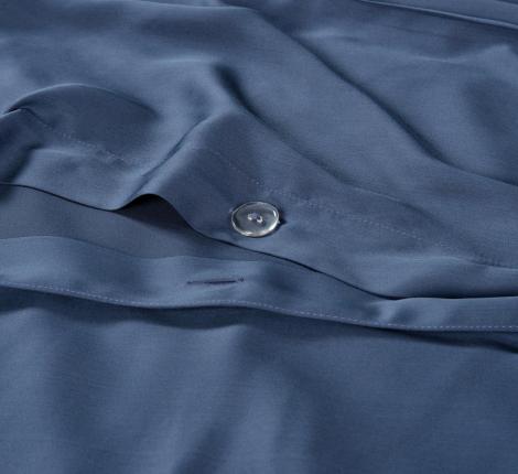 Постельное бельё Sharmes "Bamboo" 2 спальный, темно-синий