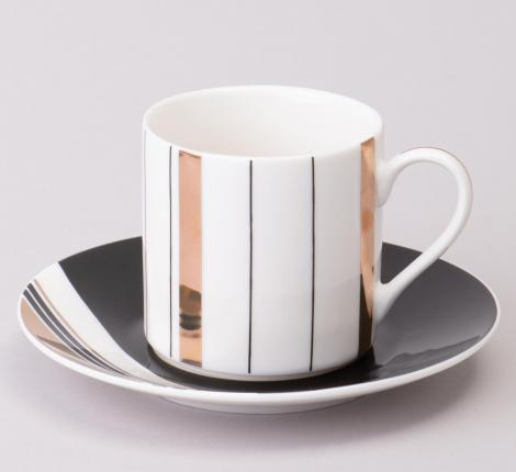 Кофейный набор "TOP STYLE" 165-608 на 6 персон, 12 предметов (180 мл)