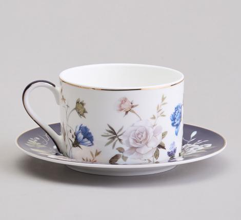 Чайный набор "BELLE" 86-2552-1 на 2 персоны, 4 предмета (190 мл)