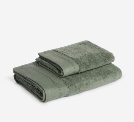 Комплект махровых полотенец "OLIVE BALANCE GRASS", 40х70+70х140