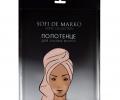 Полотенце махровое для сушки волос &quot;Sofi de Marko&quot; Beatrice (чайная роза), 26х58