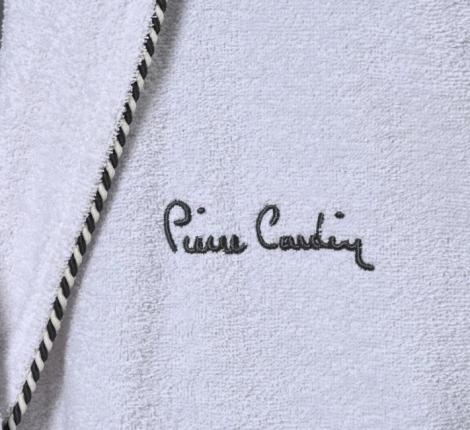 Набор "PIERRE CARDIN HOME" (2 халата, 2 полотенца 50х90), крем-серый