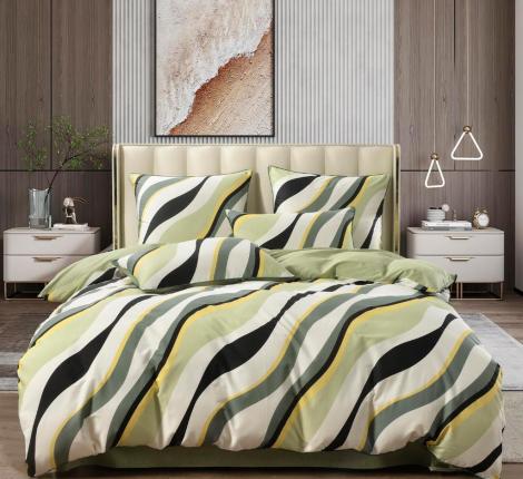 Постельное белье "Sofi de Marko" Антей (зеленый) Сатин, 1,5 спальный